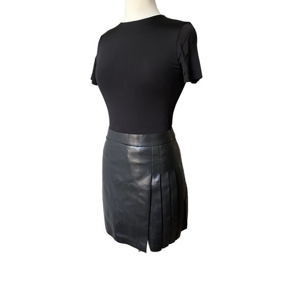 CHARA VEGAN MINI DRESS US 4 - Picture 6 of 14